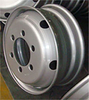 China Factory Wholesale Tubeless Steel Wheel Rim 19.5 Inch New 6.0x19.5 6.75x19.5 7.5x19.5 8.25x19.5 for Truck Tire Silver
