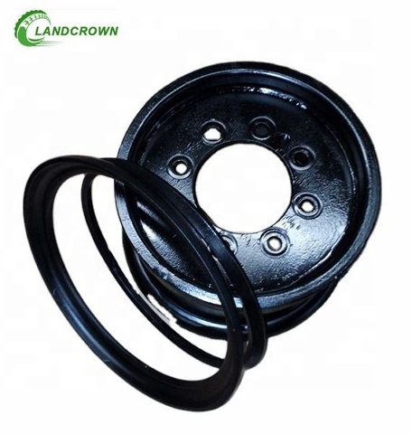 China Factory Wholesale Materials Handing Equipment Forklift Steel Wheel Rim 7.50V-15 7.50-15