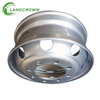 Hot Best Selling 22.5x7.5 7.5x22.5 Steel Truck Wheel Rim New Condition Silver Finish Tubeless Fit for Howo Foton Truck Models