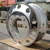 19.5 Inch Truck Rings Forging Alloy Aluminum Wheel Rim 19.5x8.25 8.25x19.5 Double Polished Forged Truck Rims for Truck Tires