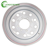 High-strength Steel Wheels 15Inch Black Painted Steel Wheel Rims Stylish Weather-Resistant Finish for Compact Car Steel Wheel