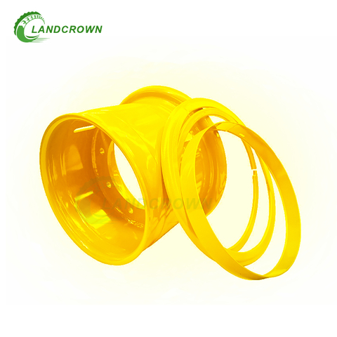 7.50V-20 Forklift Wheel Rims 4 Parts 7.50-20 for Forklift Tire 10.00-20