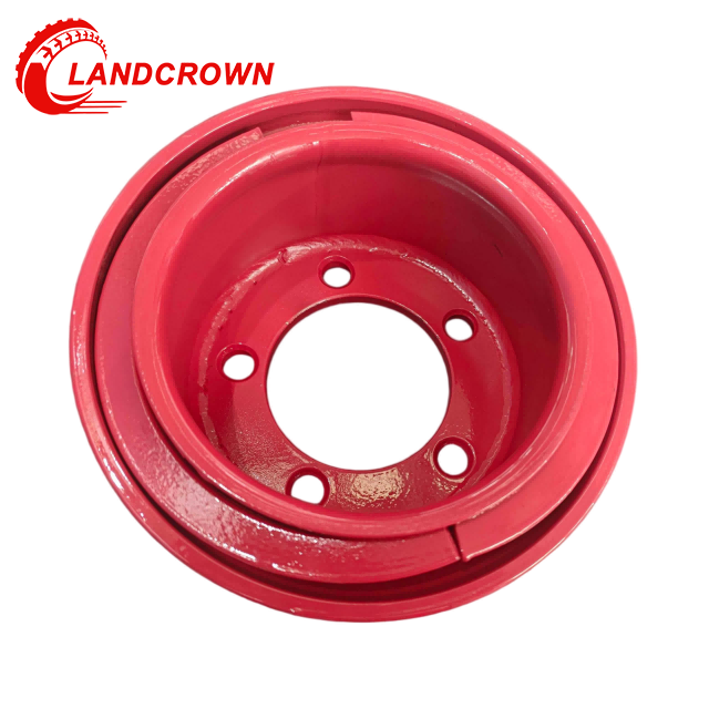 Heavy Duty 4.33R-8 Split Forklift Rim for 18x7-8 solid & pneumatic forklift tires