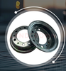 Heavy Duty 8.00G-12 Split Forklift wheel Rim for 27X10-12 Tyres Forklift Rim Manufacture