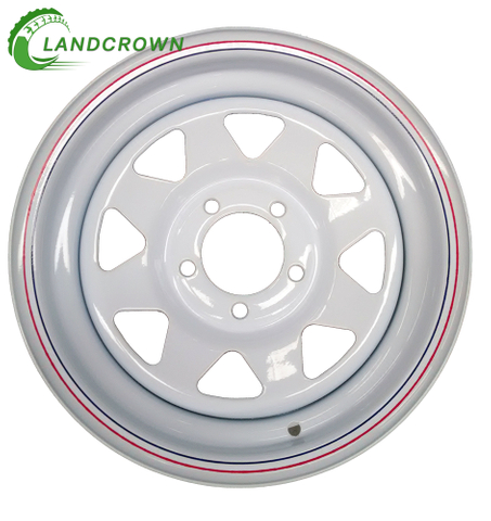 13 Inch Steel Car & Trailer Wheel Rims - 4/5/6 Hole, Customizable