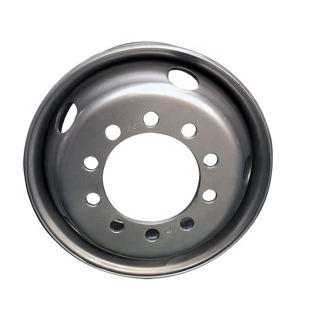 19.5 Inch 19.5x14.00 19.5x14 14.00x19.5 Tubeless Truck Steel Wheel Rim for Heavy Duty Truck Tire 445/65R19.5 18R19.5