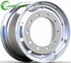 RICHRISE New 22.5x11.75 Aluminum Alloy Truck Wheels Silver Finish 315/60R22.5 385/65R22.5 Tire Compatible Alloy Tubeless Wheel