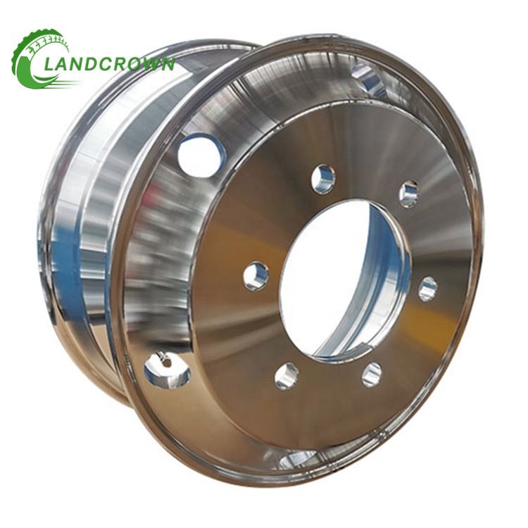 CHINA 17.5 Inch 17.5x6.00 Forged Alloy and Aluminum Tubeless Heavy Duty Truck Wheel Rim for Truck Tire 205/75R17.5 215/75R17.5