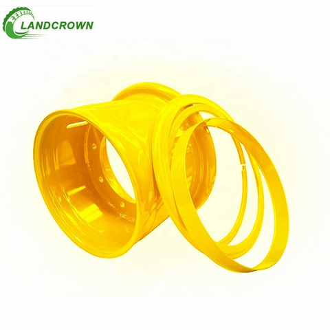 Industrial Vehicle Forklift Wheel Rim Cheap Factory Direct Sale 4 Pieces 9.75-15 9.75x15 Steel Rims for 350/65-15 Tires