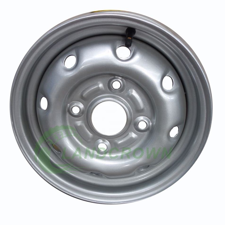 China Manufacturer 12 Inch 12X5.5 12X6.0 12X7.0 Small Trailer Steel Wheel Rim 4 Lug Compact & Reliable