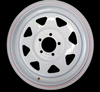 China Supplier's Durable 15 Inch 15x7.0 Alloy Steel Wheel Rim High Load Rating Industrial Trailer Wheel for Tire 235/75R15