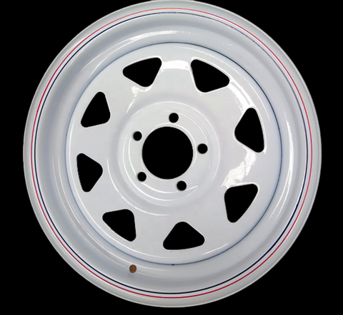 China Supplier's Durable 15 Inch 15x7.0 Alloy Steel Wheel Rim High Load Rating Industrial Trailer Wheel for Tire 235/75R15