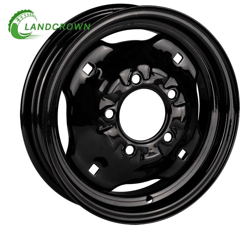 Fabricant de jantes OEM ODM Tracteur en acier Rims 3,00dx16 3.00x16 Pièces de machines agricoles Rims pour pneus 4.00-16 4.50-16