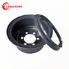 7.00T-20 2PC Forklift Lock Ring Rims for 9.00-20 Tires - Solid & Pneumatic