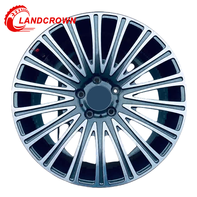 Aftermarket Aluminum Alloy Wheels - 17 Inch Car Rims Compatible with Tire