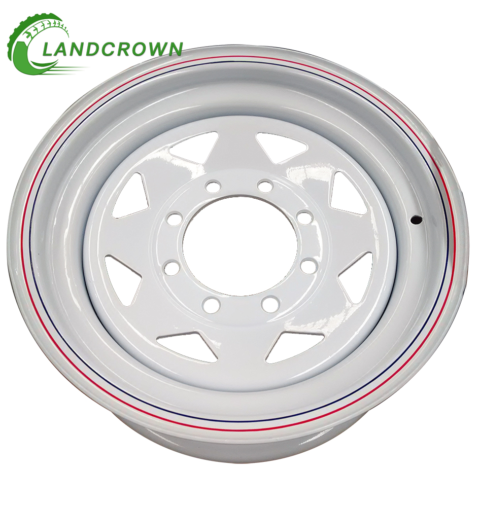 13 Inch Steel Car & Trailer Wheel Rims - 4/5/6 Hole, Customizable