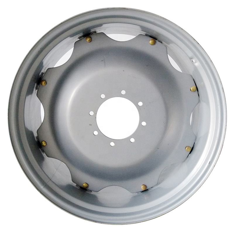 Chinese Factory Wholesale Harvester Tractors Steel Wheel Rims W15x34 Agriculture Wheel for Tractor Tire Size 16.9-34