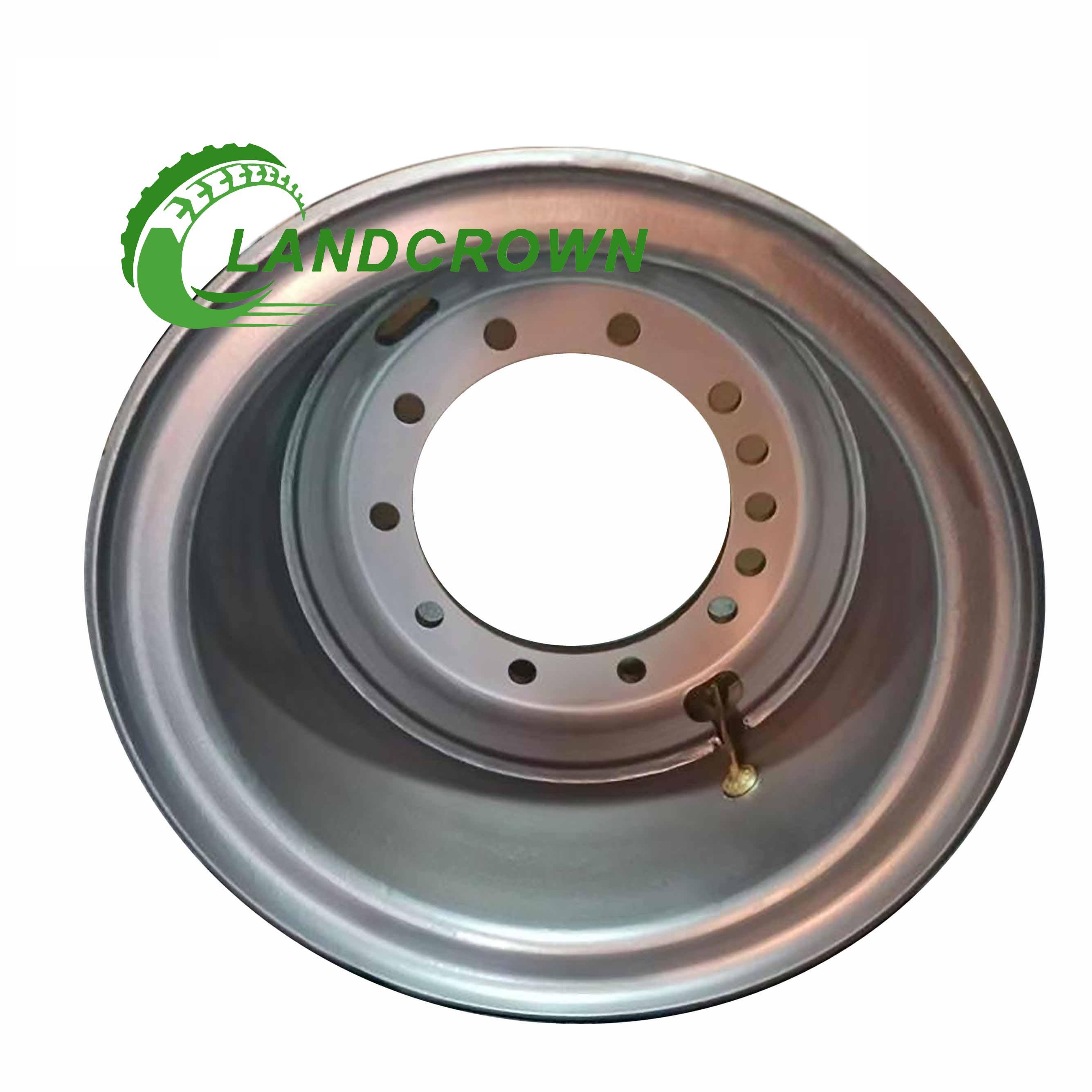 Heavy Duty 20X10 Truck Wheels 20x10.00 10.00-20 Tubeless Steel Wheel Rim 3PARTS/SET 2PARTS/SET Availability