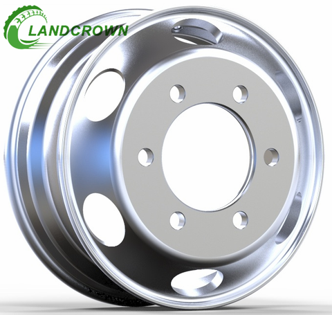 17.5 Inch 17.5x6.00 Forged Aluminum Truck Wheel Rim For Tire 8R17.5