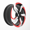 China Factory Wholesale Racing Car Wheels 15 Inch Alloy and Aluminum Wheel Rim in 15x7 15x8 15x9 Sizes for SUVs