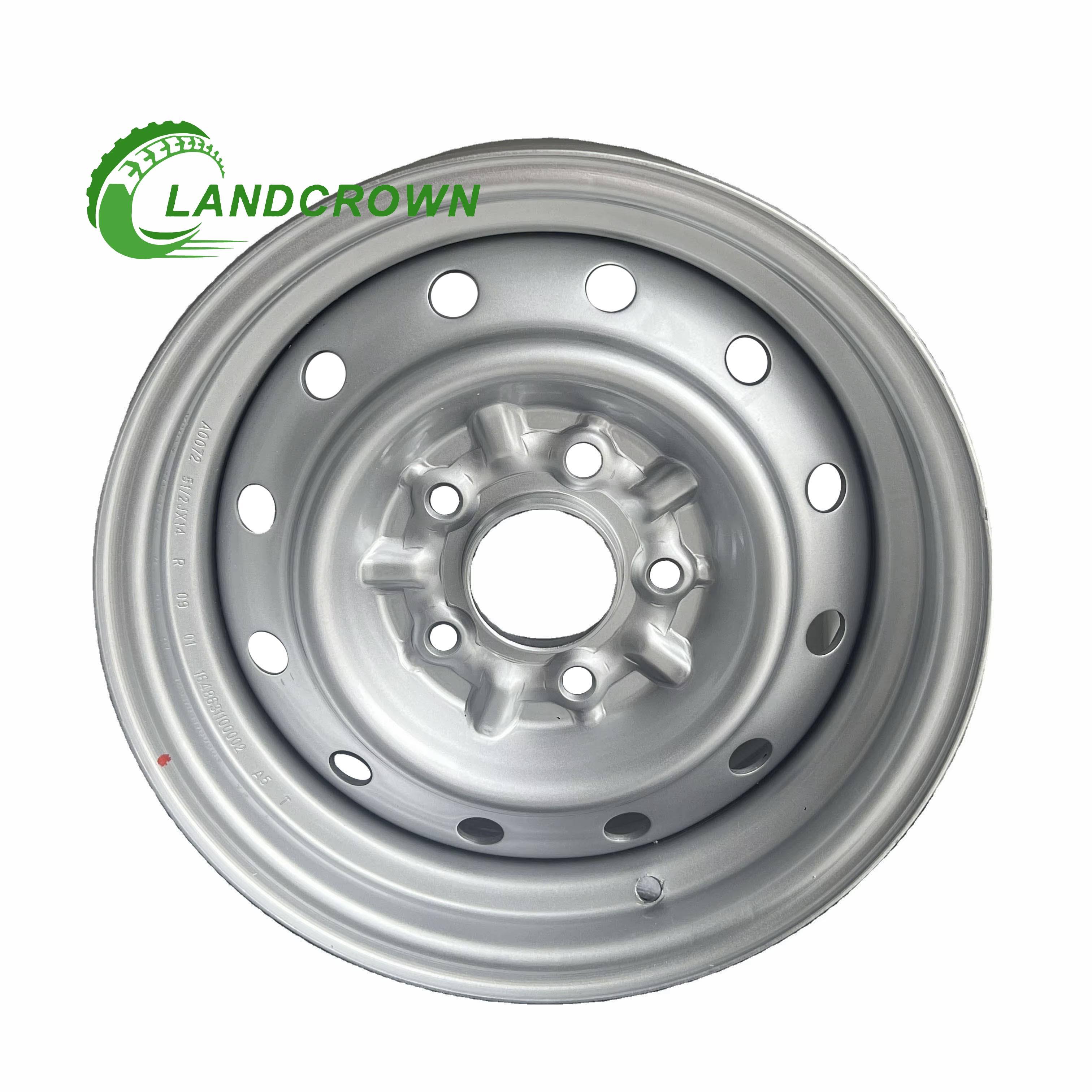 Small Trailer Steel Wheel Rims 13Inch 13x5.5 13x6.0 13x7.0 for Tire Size ST195/80D13 Direct Factory Supply From China