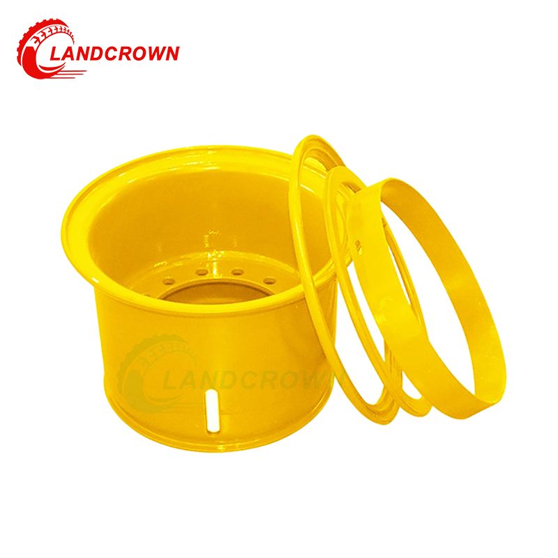 6.5-20 Forklift Rim 4PC for 8.25-20 Solid/Pneumatic Tires