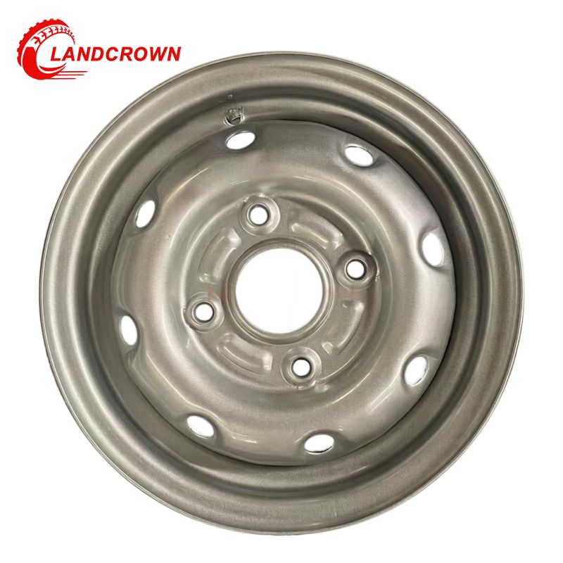 3.00Dx12 Small Tubeless Steel Wheel Rims - Fit Trailer/Van/Minibus, 4.00-12/4.50-12 Tire