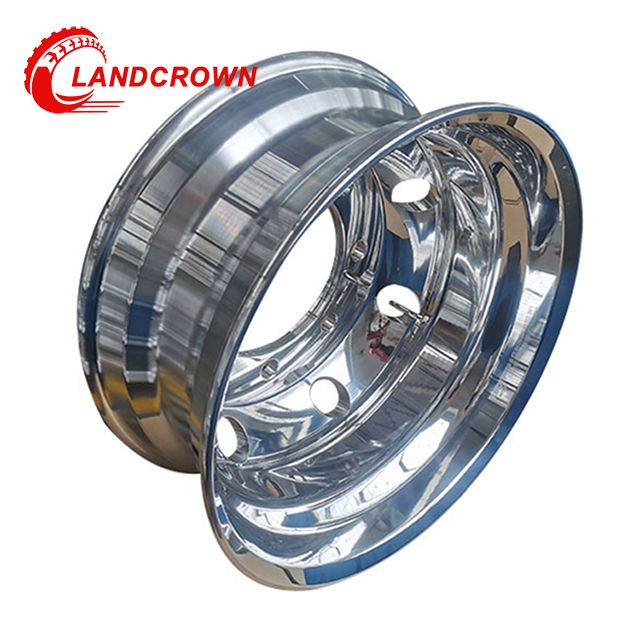 China Factory 19.5x6.00 Forged Aluminum Truck Rim for 8R19.5