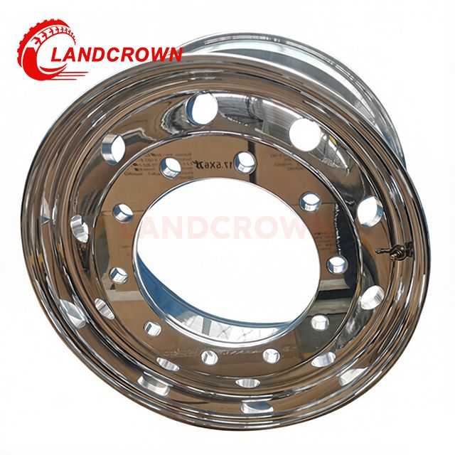 China 22.5X14.00 Forged Aluminum Truck Rim - 455/55 R22.5 Fit