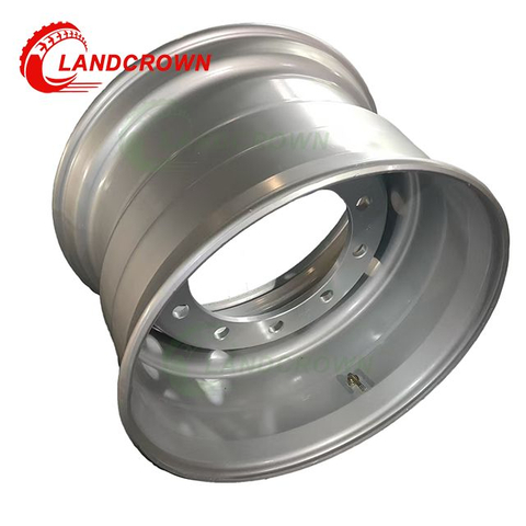 China Manufacturer 19.5x14.00 Tubeless Truck Steel Wheel Rim
