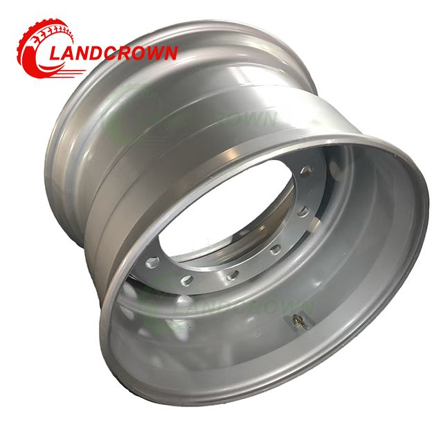 China Manufacturer 19.5x14.00 Tubeless Truck Steel Wheel Rim