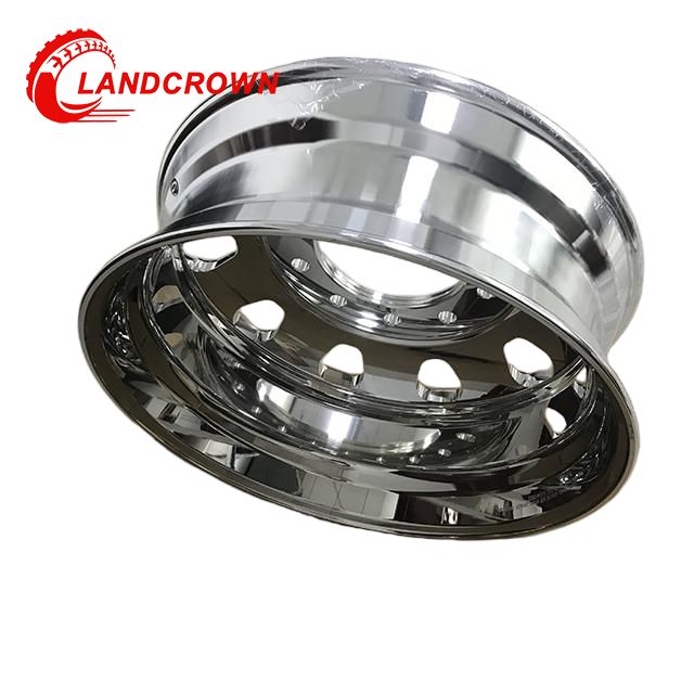 China Factory 24x8.25 & 24x10 Forged Aluminum Truck Rim