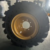 China Manufacturer's Solid Tire 5.70-12 Skid Steer Tires for Bob Cat 10-16.5 12-16.5 570x160 Rim Other Wheels Accessories Sales