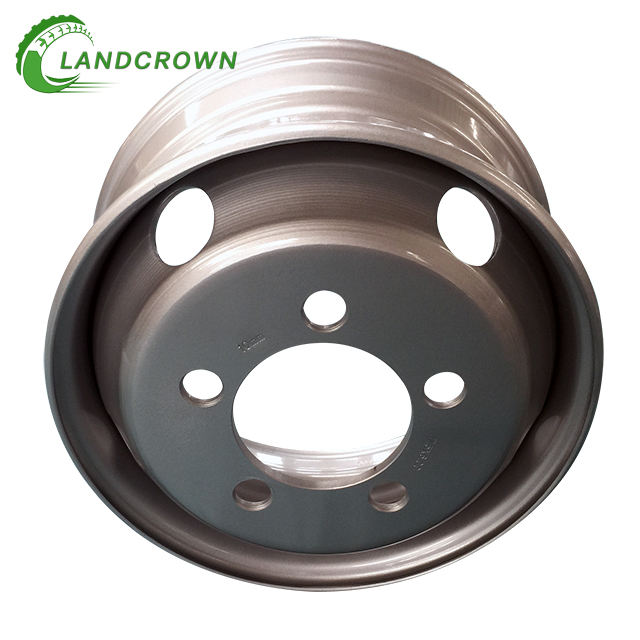 17.5 Inch Light Truck Tubeless Steel Wheel Rim 17.5x5.25 17.5x6.0 17.5x6.75 for Truck Tyre 205/60R17.5