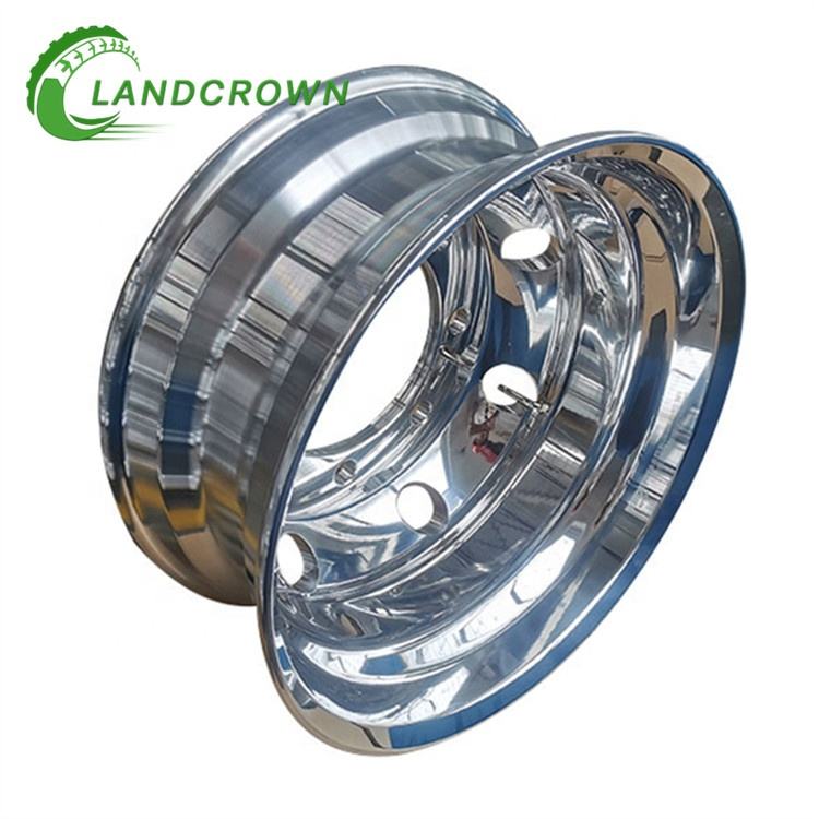 RICHRISE 19.5Inch Truck Rims 19.5x6.75 Factory-Made 6061 Forged Polished Wheels New Condition Chinese Origin