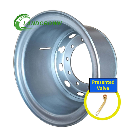 20 Inch 10.00-20 Manufacturers Dump Truck and Trailer Steel Tube Spoke Wheels Rims 3pc Pieces Ring for Tire 1400R20