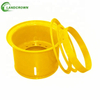 Industrial Vehicle Forklift Wheel Rim Cheap Factory Direct Sale 4 Pieces 9.75-15 9.75x15 Steel Rims for 350/65-15 Tires