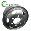 New 16-Inch Light Truck Wheel Rims 6.5-16/6.50-16 Steel Tube Wheel Rim with Silver Finish for 8.25R16 Truck Tire