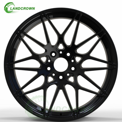 Aftermarket Aluminum Alloy Wheels - 10 Inch Car Rims Compatible with Tire