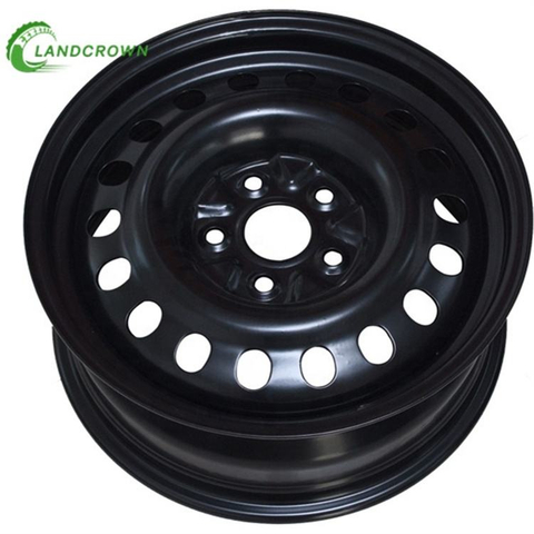 Stamped Steel Wheel Rim 17Inch for Passenger Cars Passenger Vehicle Steel Wheels Sturdy Construction & Long Service Life