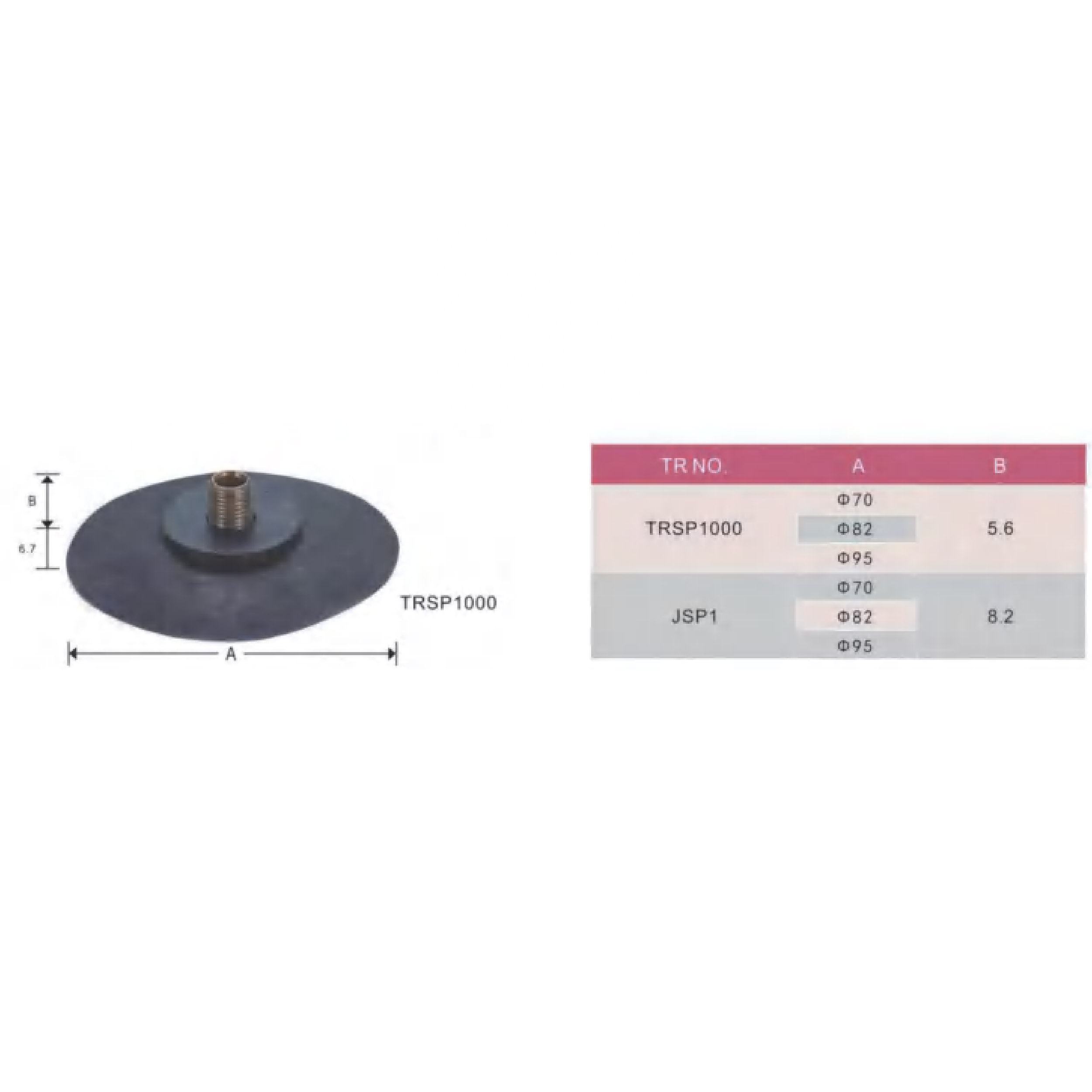 TRSP1000 JSP1 New Brass Valve Nozzle Truck Wheels and Bus Tyres Auto Parts for Truck Tires