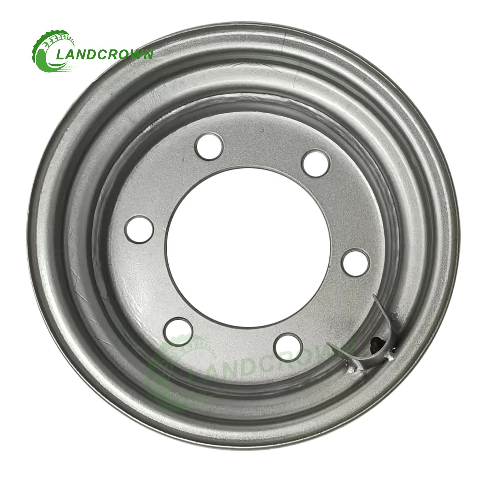RICHRISE Efficient 12x6 Tractor Wheel Rim: Optimal Compatibility with 7.00 - 12 Tyres for Farm Tractors