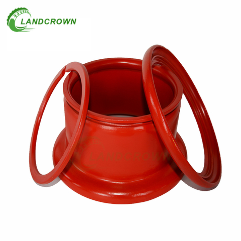 5.5F-15 Forklift Wheel Rims 3 Parts 5.5-15 for Forklift Tire 7.00-15