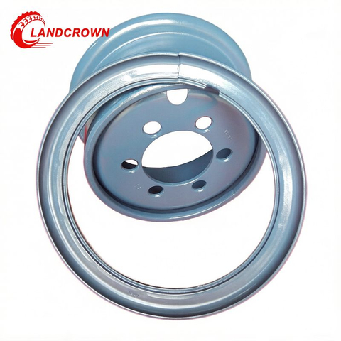 8.50-20 2PC Lock Ring Forklift Rims 1200-20 Solid/Pneumatic