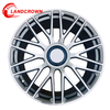 Aftermarket Aluminum Alloy Wheels - 17 Inch Car Rims Compatible with Tire