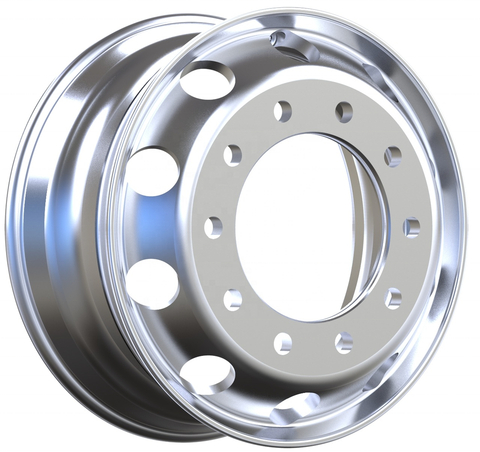 22.5 Inch 22.5x8.25 22.5x9.00 T6061 6061-T6 Polished Forged Alloy and Aluminium Truck Wheel Rim for Truck Tire 315/80R22.5