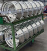Wholesale 19.5 Inch 19.5x7.5 Aluminum/Alloy Truck Wheel Rim New Condition Silver Heavy Duty Truck Size 10R19.5 China Factory