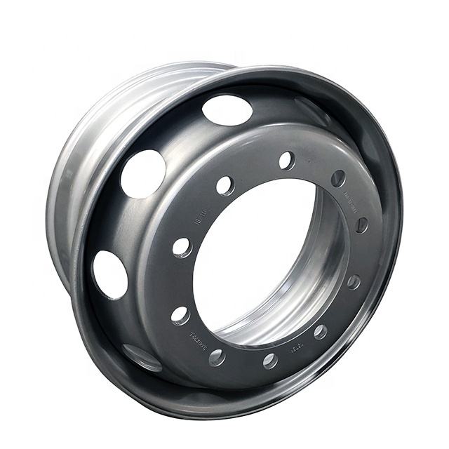19.5 Inch Truck Ring 19.5x7.50 19.5x7.5 Tubeless Truck Steel Wheel Rim for Tire 10R19.5 245/70R19.5 265/70R19.5 285/70R19.5