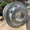 20 Inch Silver Tube Truck Steel Wheel Rim 8.5-20/8.50-20 for Foton TBR Tire Factory Wholesale China New 12.00-20/12.00R20/12R20