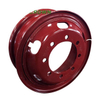 New Condition Light Truck Tube Steel Wheel Rim 6.5-20/6.50-20 Silver Finish for TBR Tire 7.5-20/8.25-20